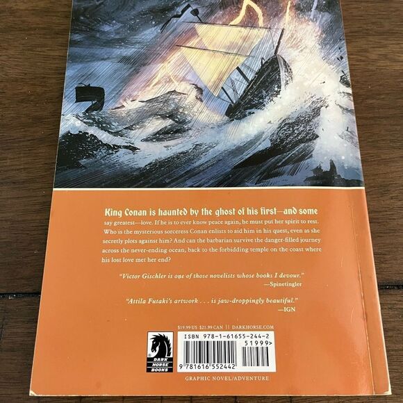 King‎ Conan Phantoms of the Black Coast Trade Paperback TPB Belit Attila Futaki - Picture 2 of 4